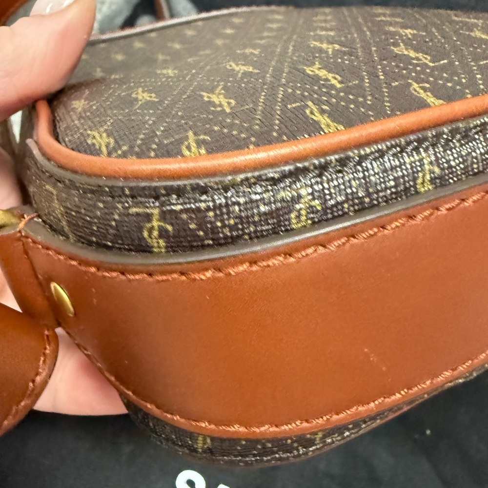 Saint Laurent Brown and Tan Belt Bag - Picture 4 of 6